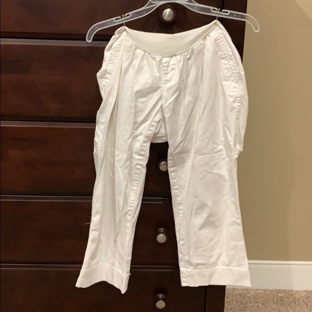 Maternity Crop Pants